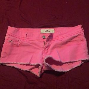 Hollister jean shorts